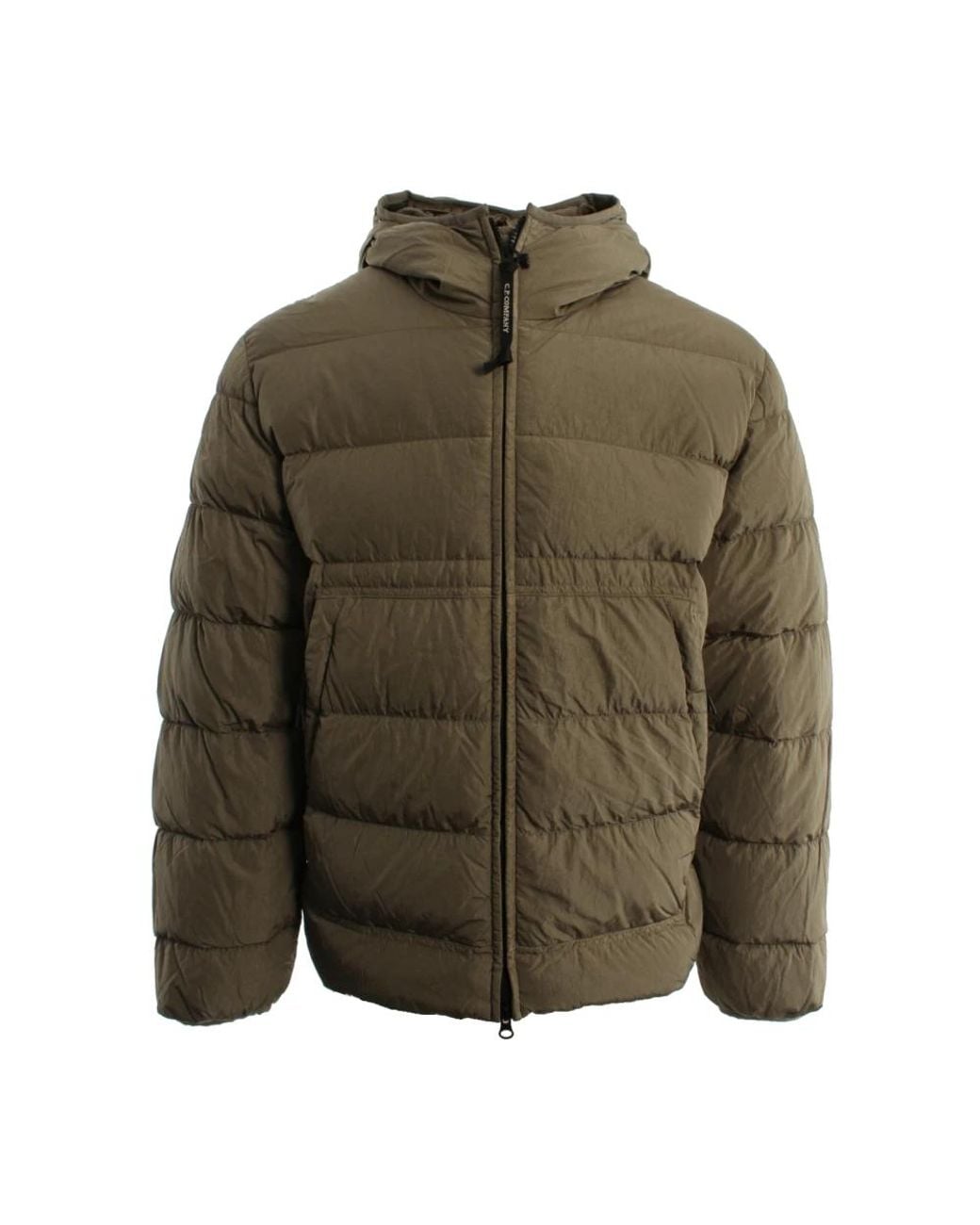 C P Company Green Winter Jackets for men