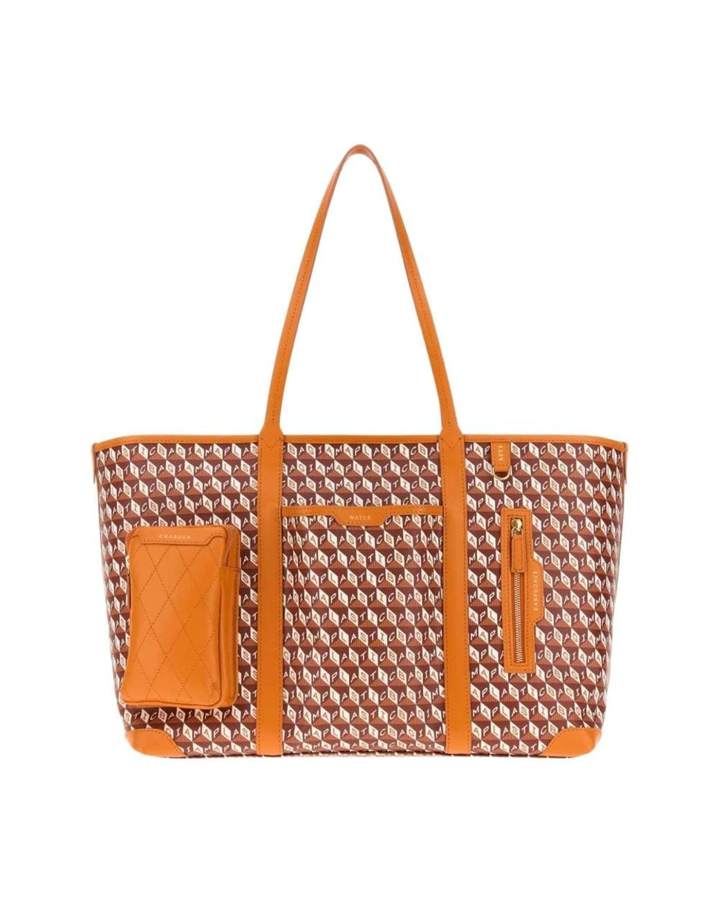 Anya Hindmarch Red Shopping Bags