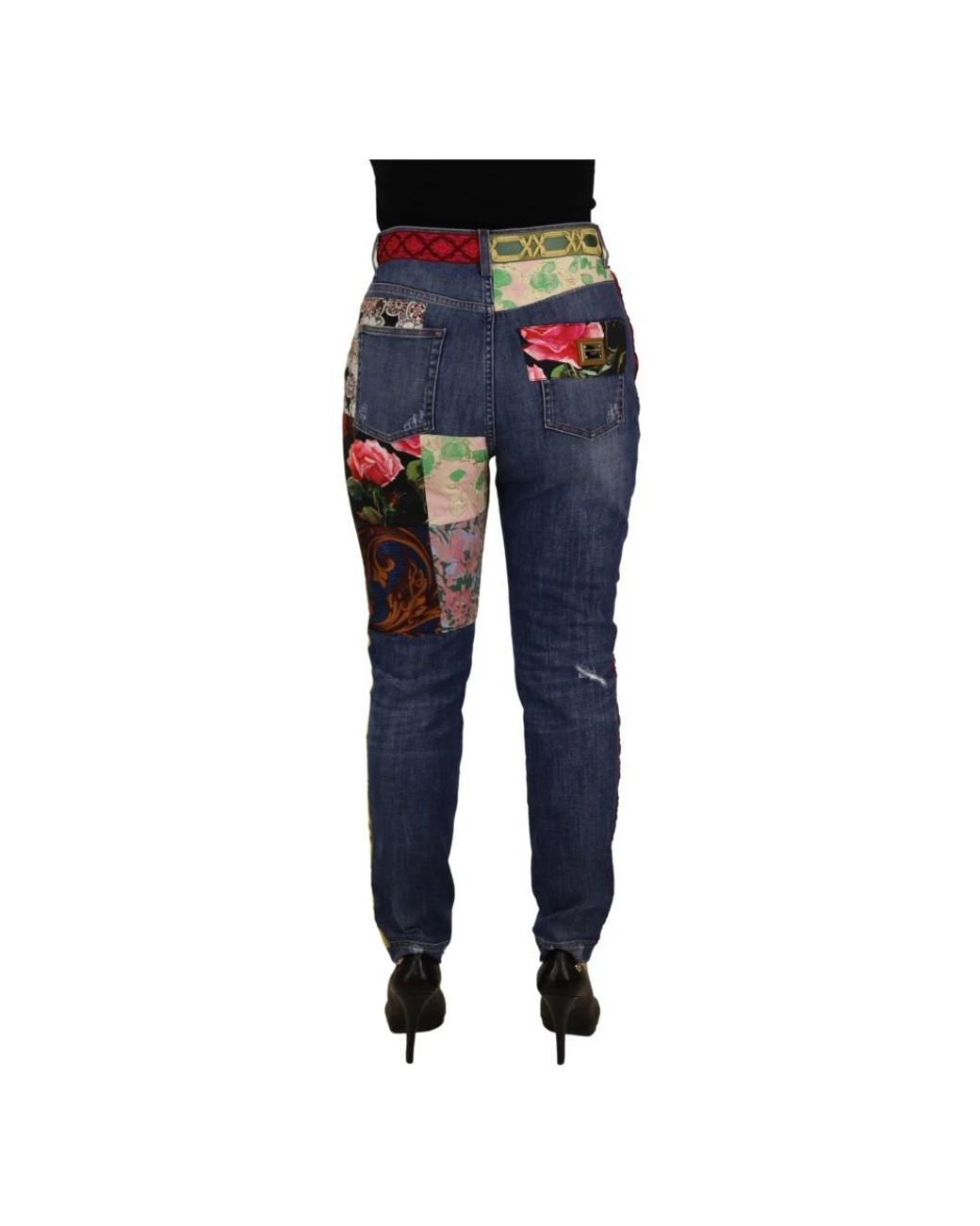Dolce & Gabbana Blue Slim-Fit Jeans