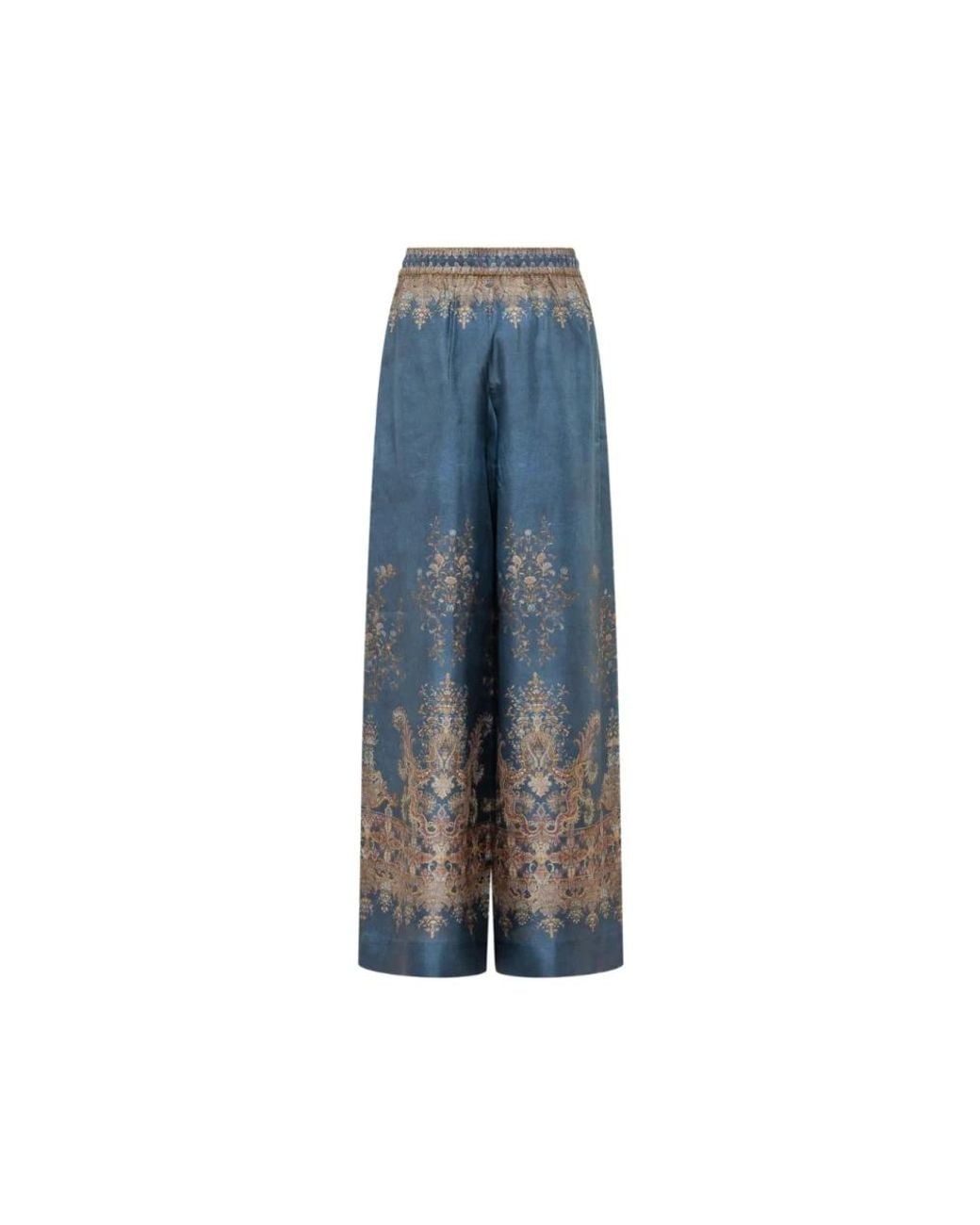 Zimmermann Blue Wide Trousers