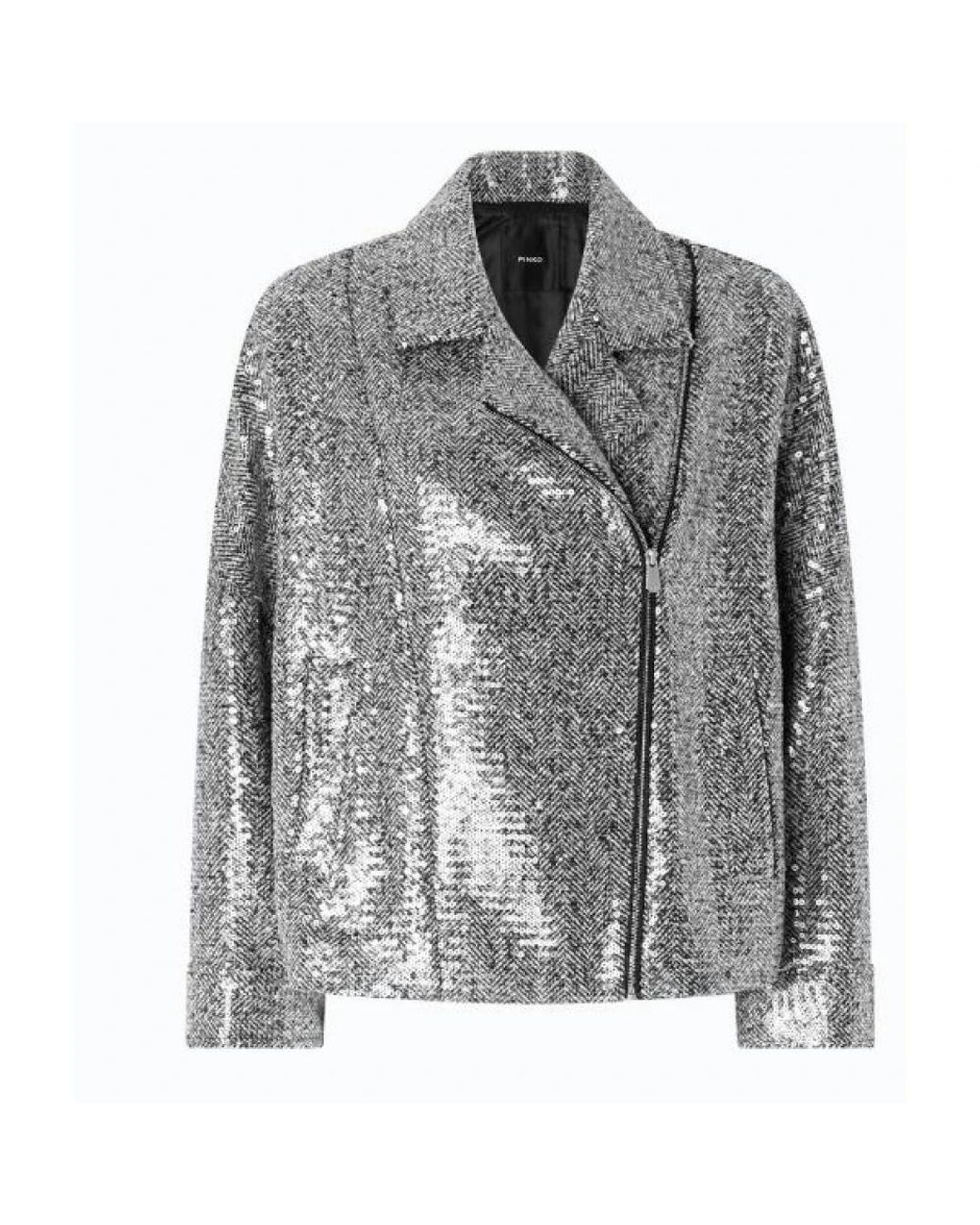 Pinko Jassen ,Grijs ,Lichte Jassen in het Gray