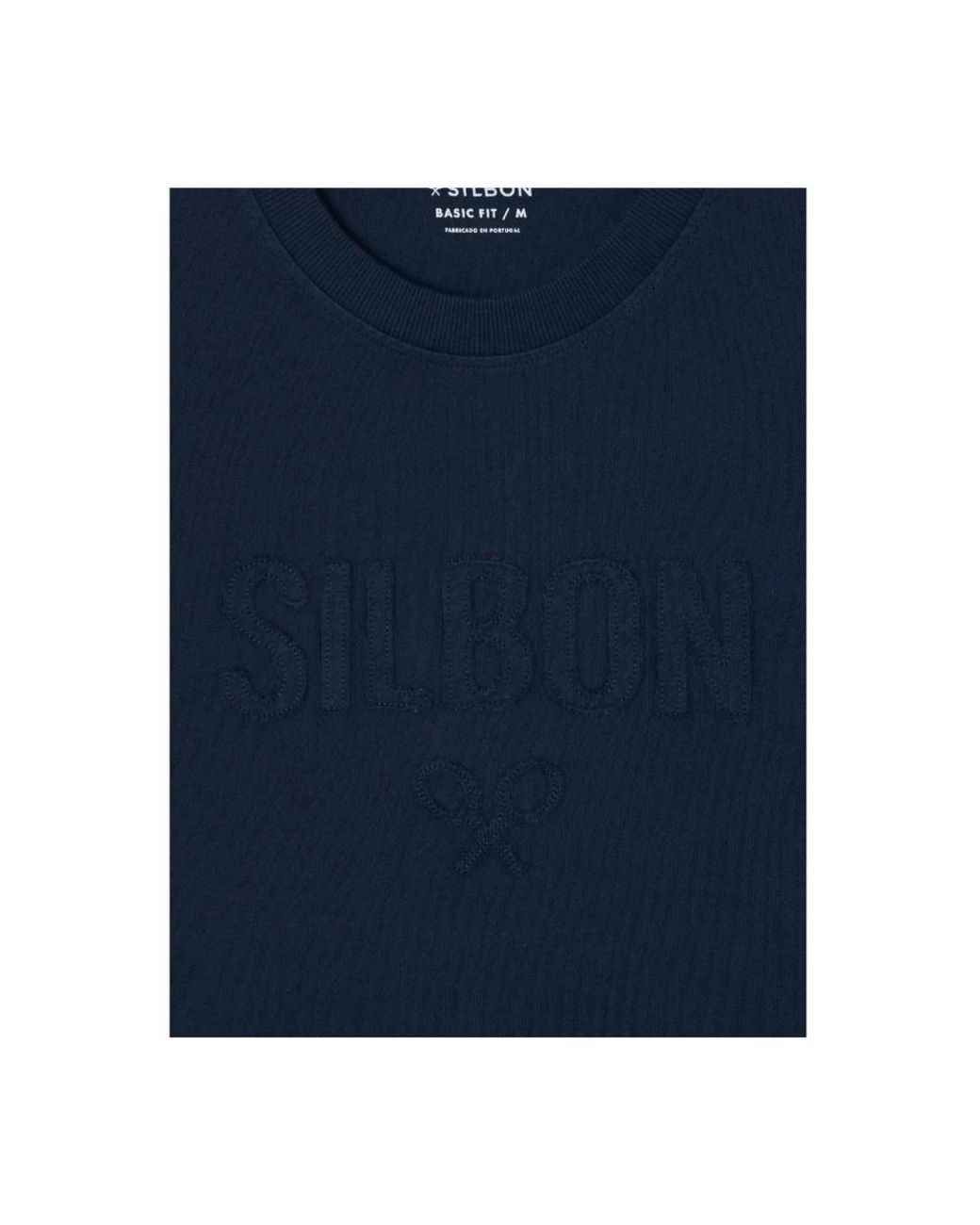 Silbon Blue T-Shirts for men