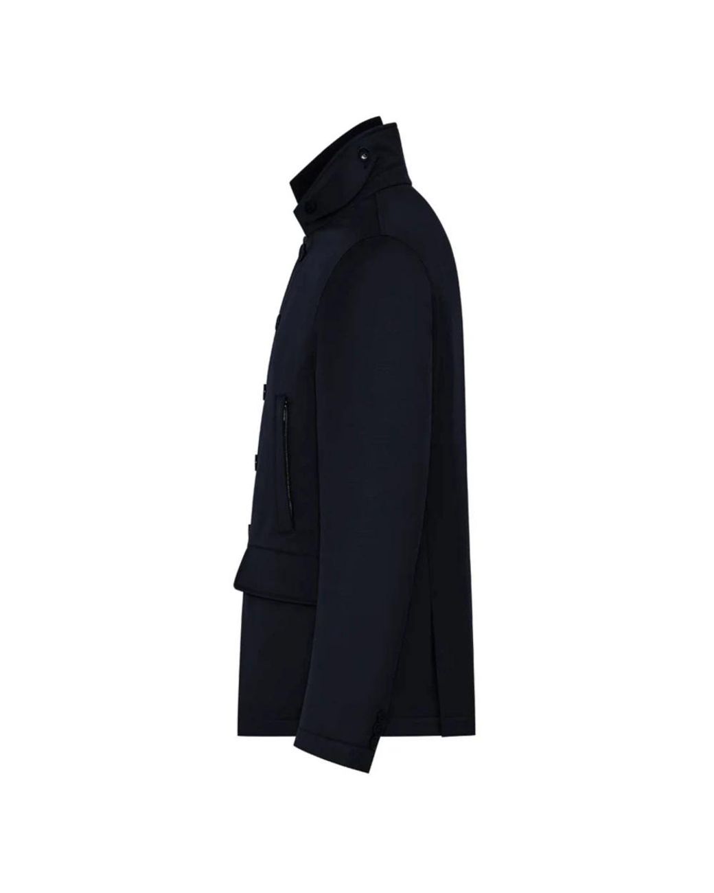 DUNO Jassen ,Blauw ,Donkerblauwe Kepler Jas in het Blue voor heren