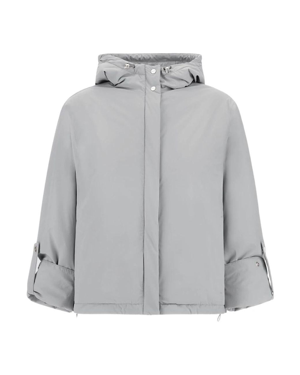 Herno Jassen ,Grijs ,Polyester Travel Jacket in het Gray