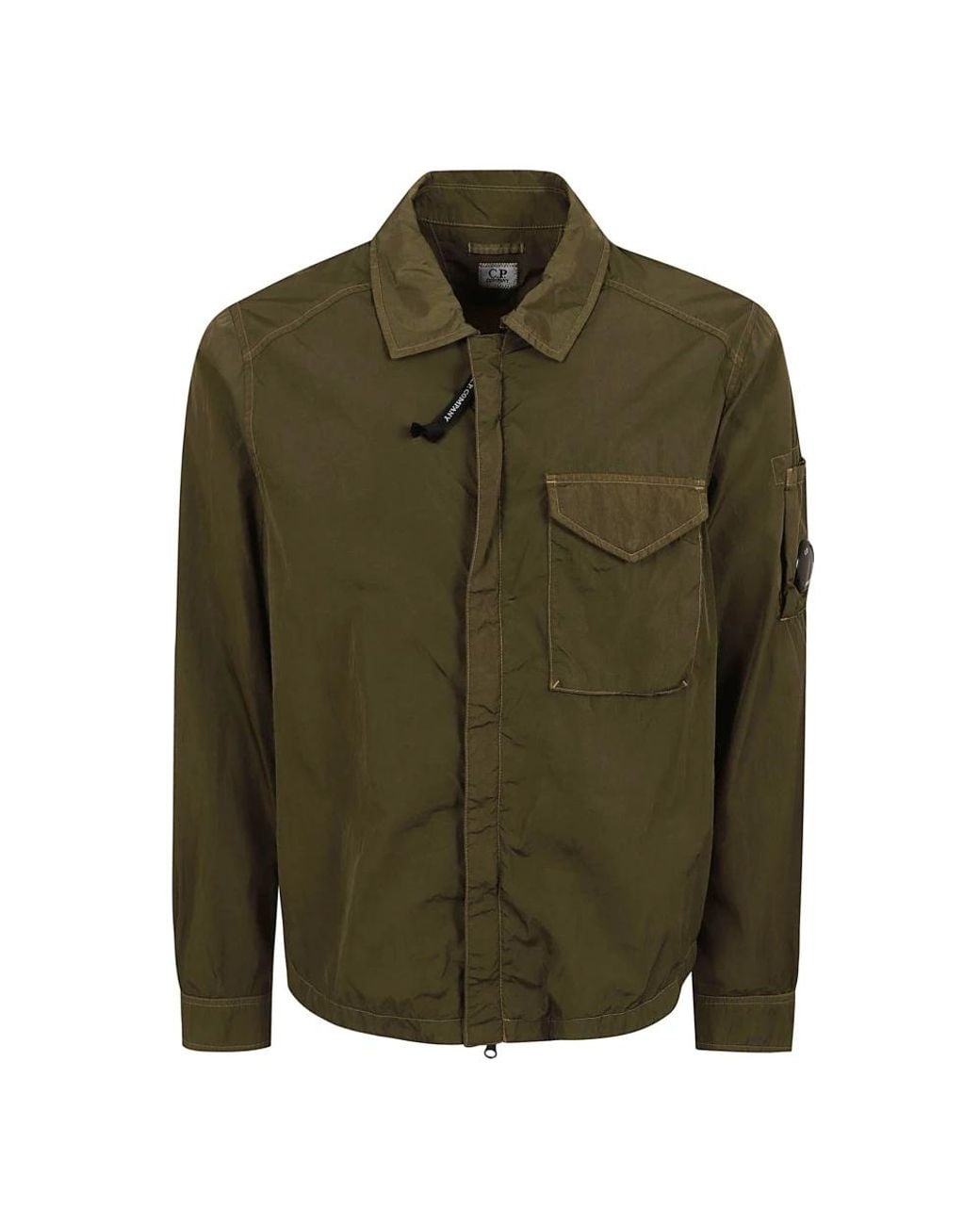 C P Company Green Light Jackets for men