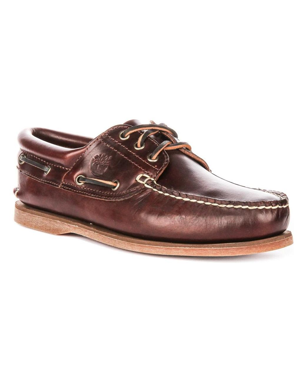 Timberland Brown Boat Shoes for men