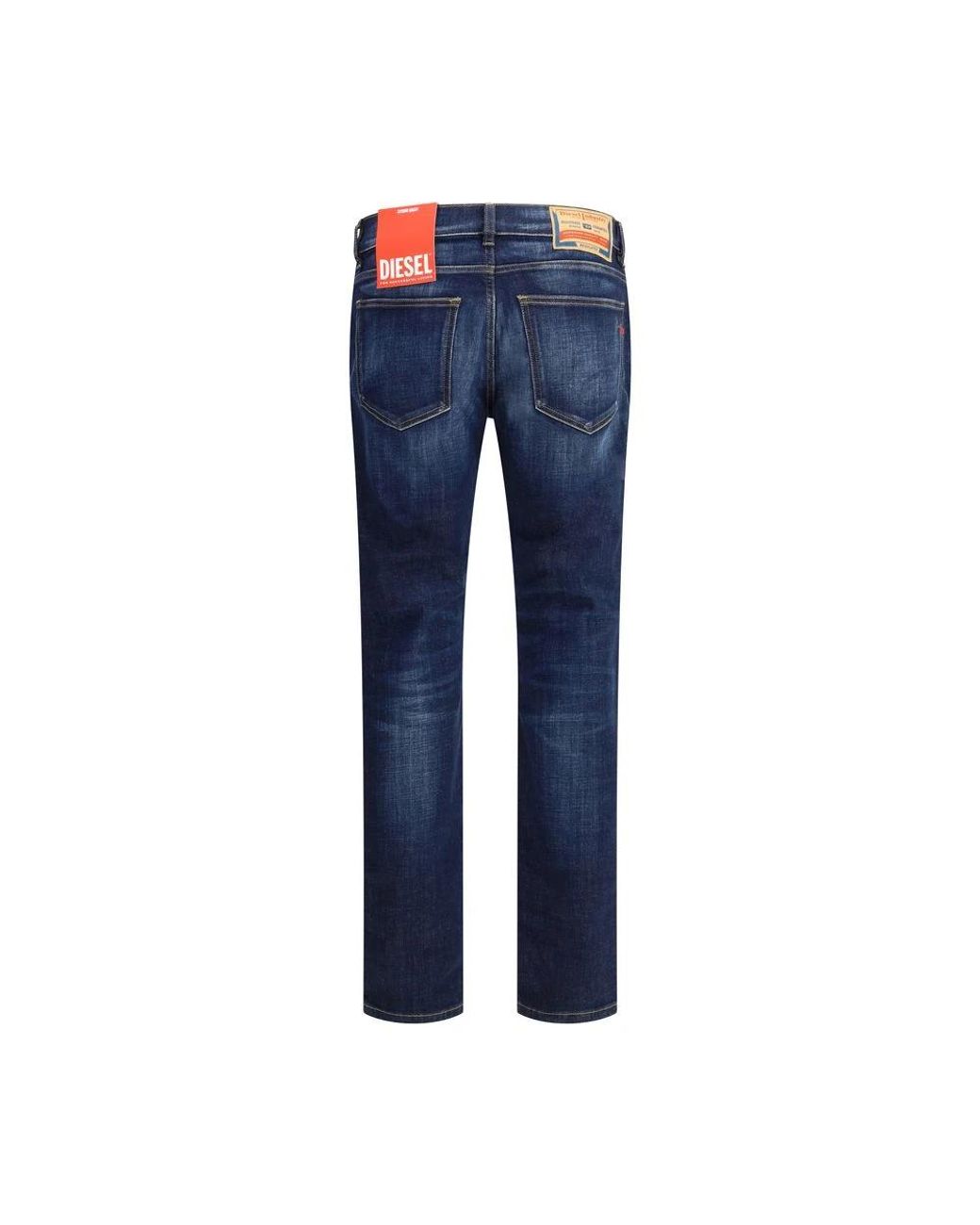 DIESEL Blue Slim-Fit Jeans for men