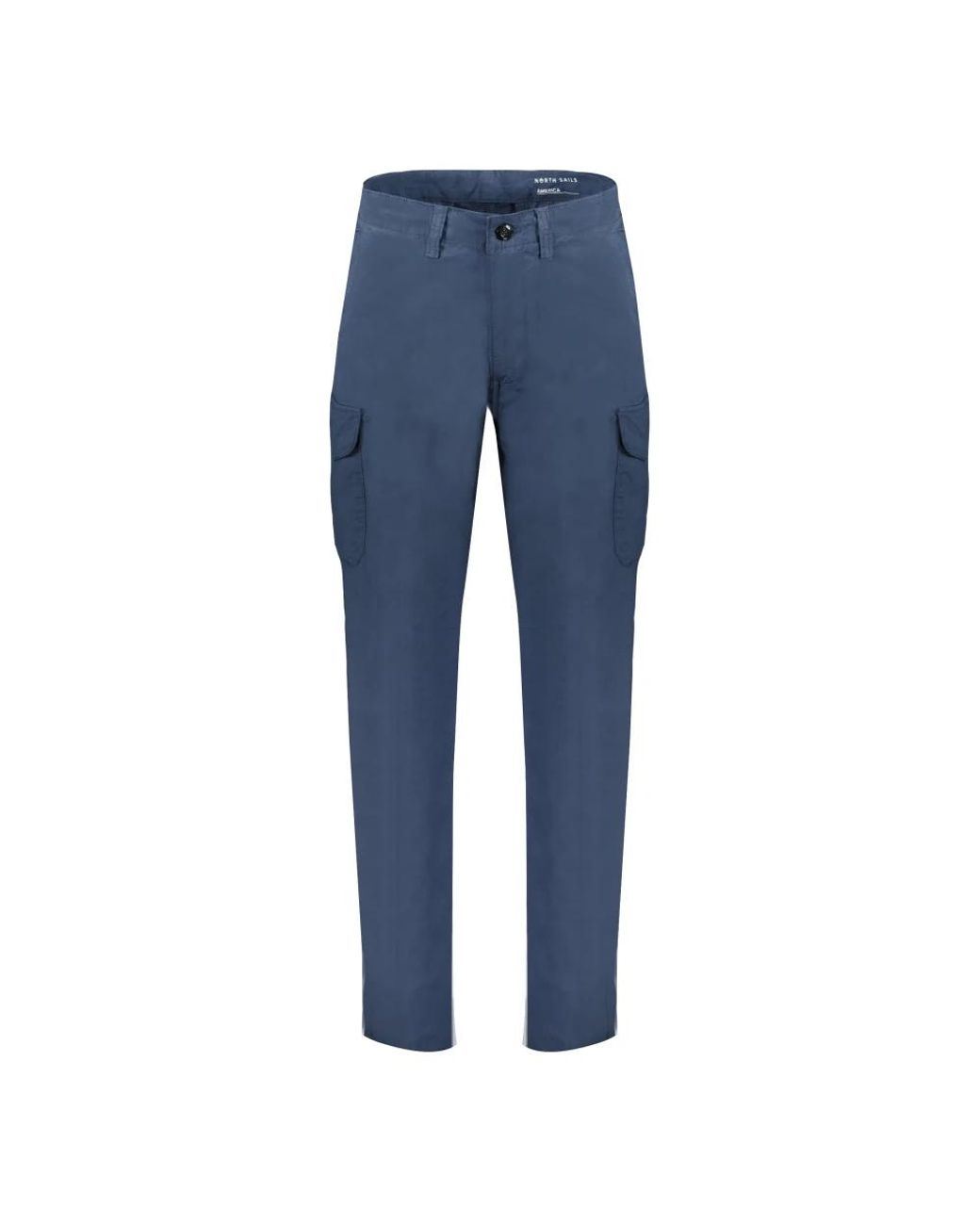 North Sails Blue Slim-Fit Trousers for men