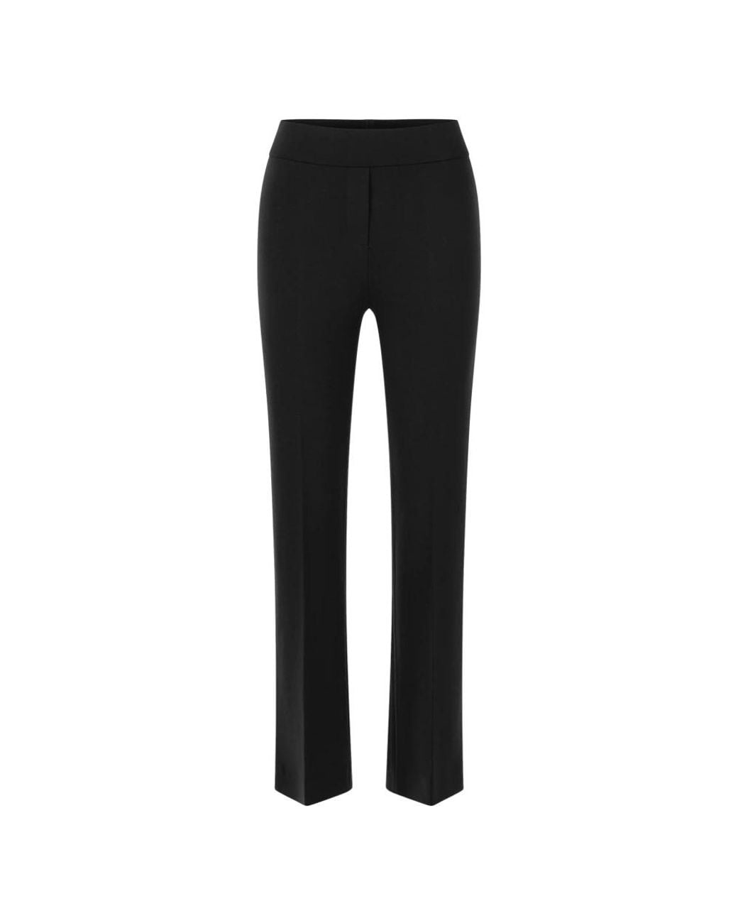 Rich & Royal Black Straight Trousers