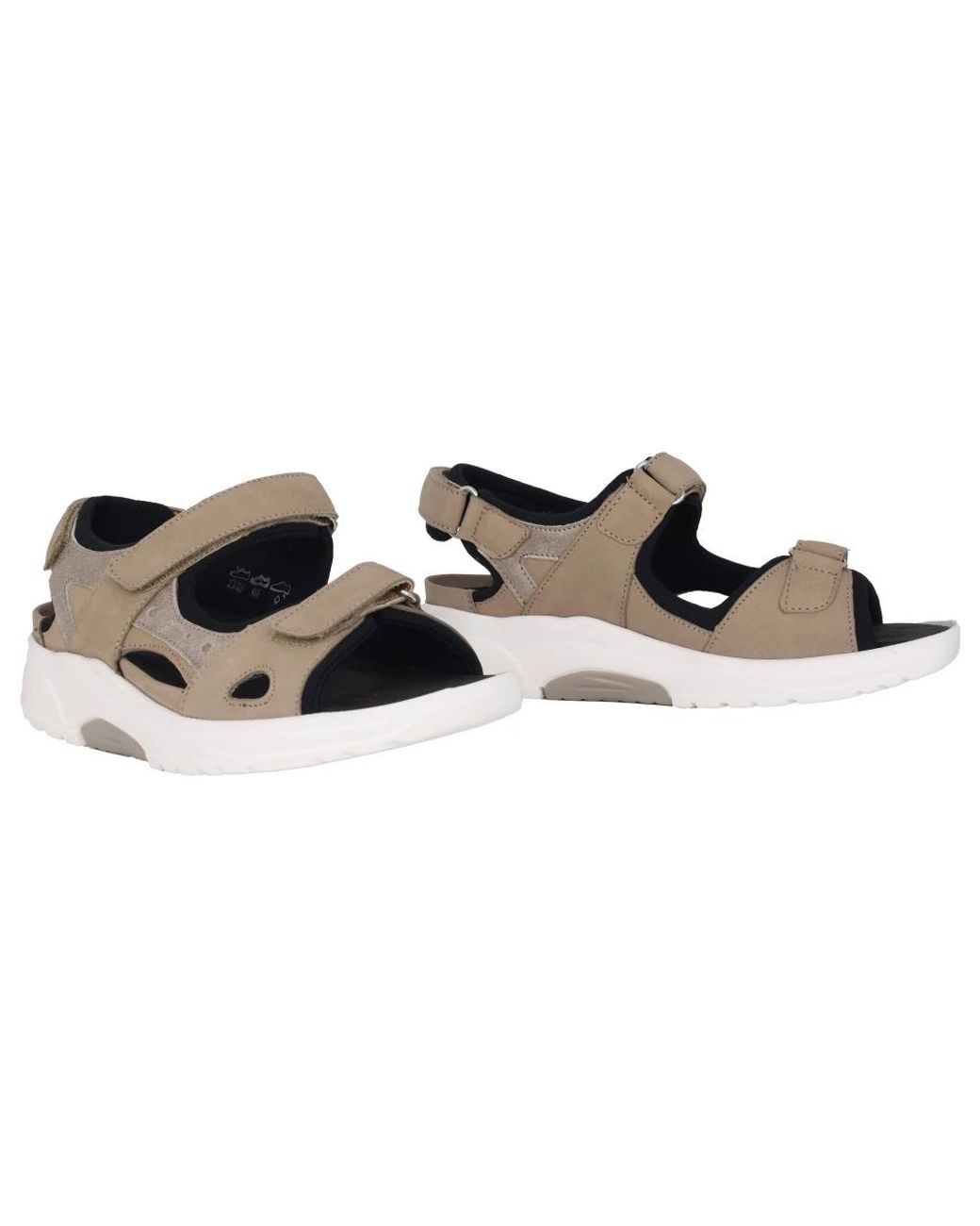 Flat Sandals Waldläufer en coloris Brown