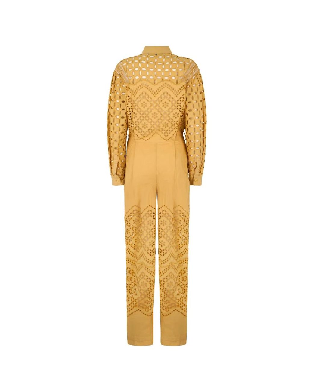 Alberta Ferretti Yellow Jumpsuits