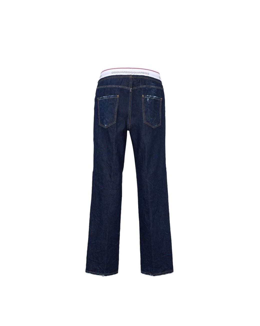 Straight Jeans DSquared² de hombre de color Blue