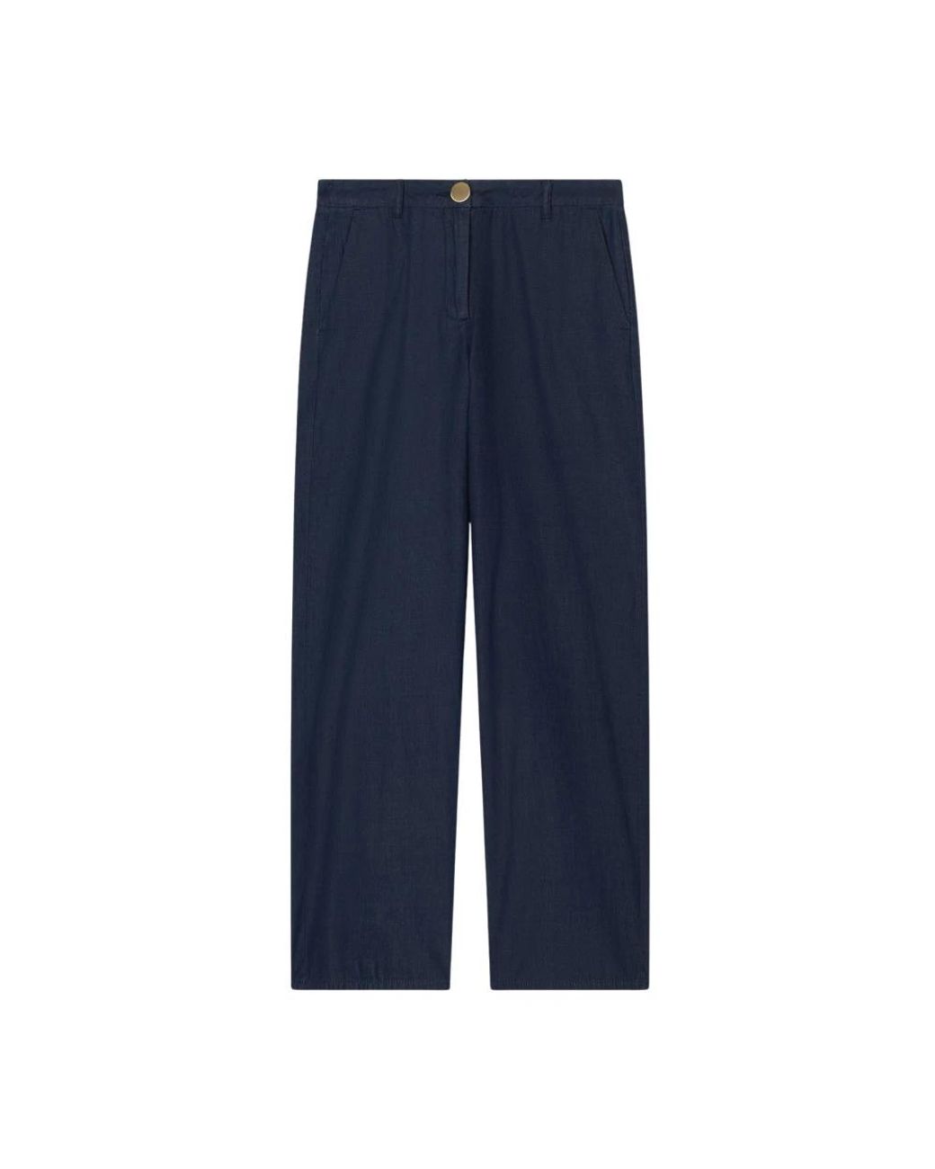 ARMANI EXCHANGE Blue Wide Trousers