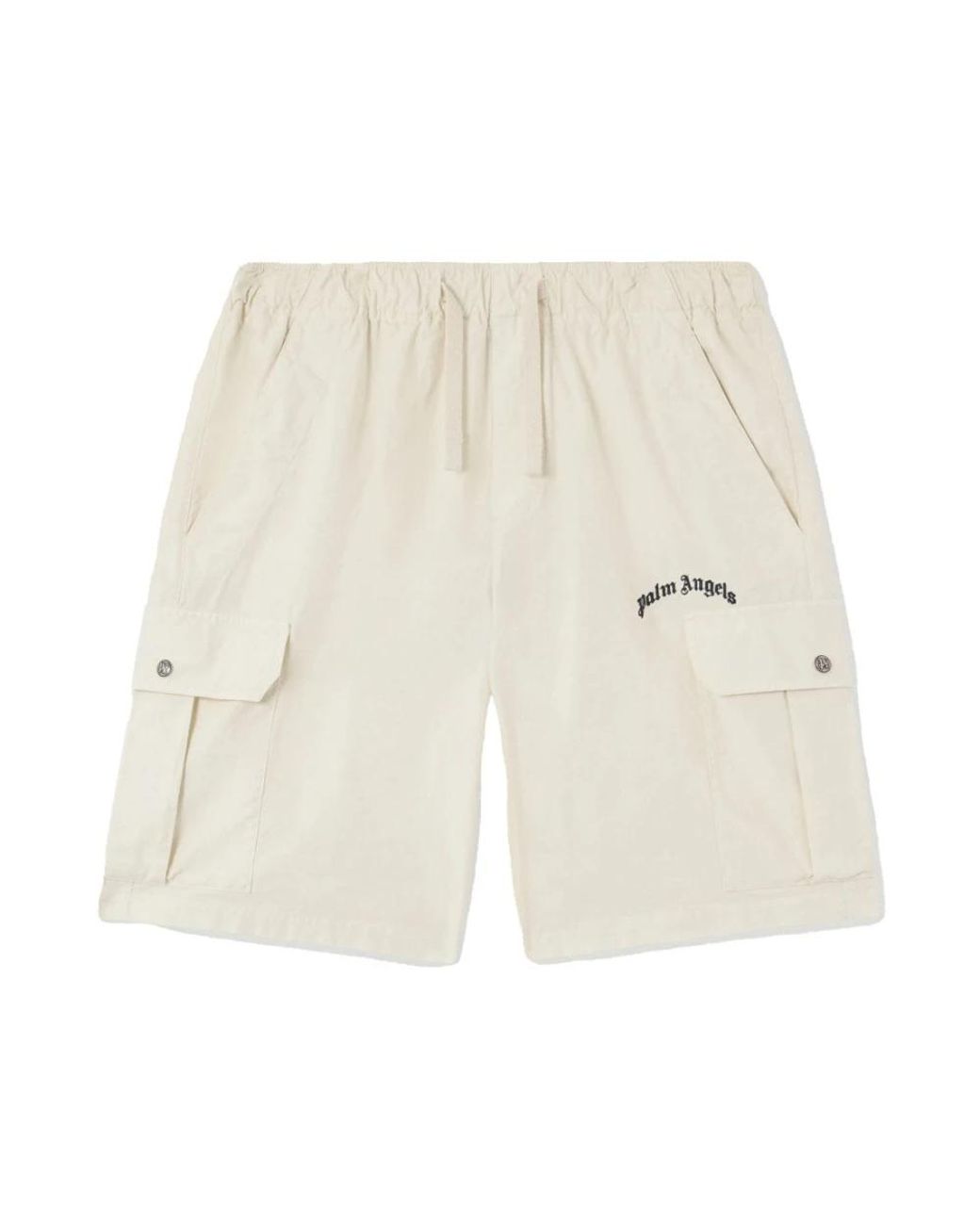 Palm Angels Natural Casual Shorts for men