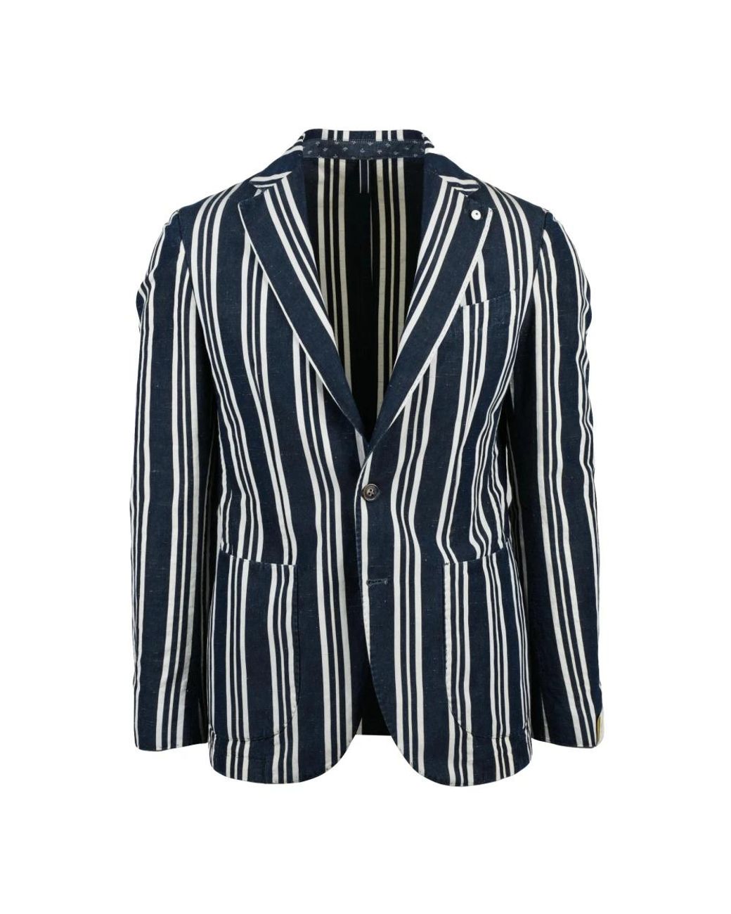 L.b.m. 1911 Blazer Stondato in het Blue voor heren