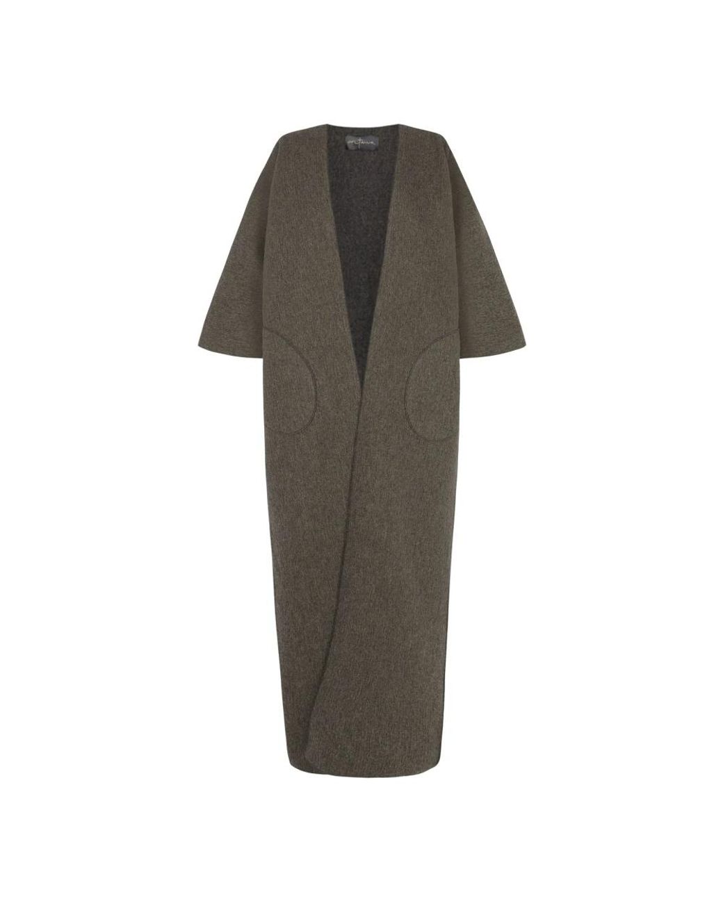 Cortana Gray Long Knitwear
