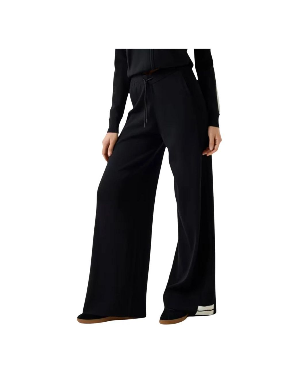 Guess Black Wide Trousers