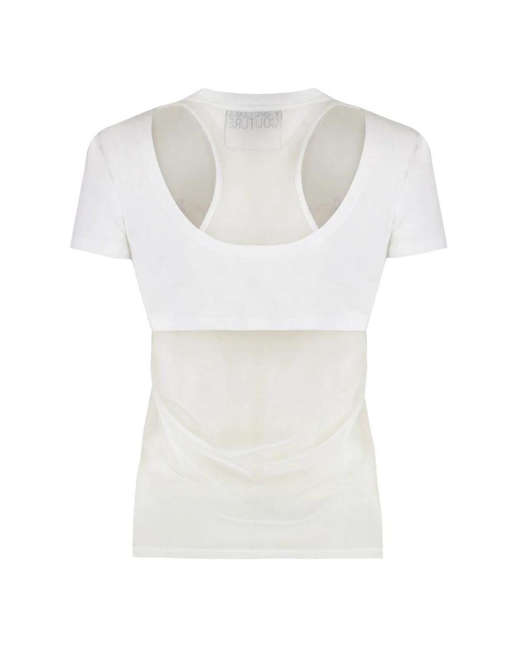 Versace Jeans Couture White T-Shirts