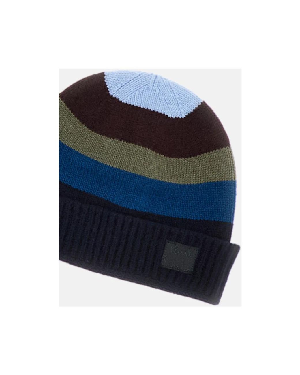 Beanies di Paul Smith in Blue da Uomo