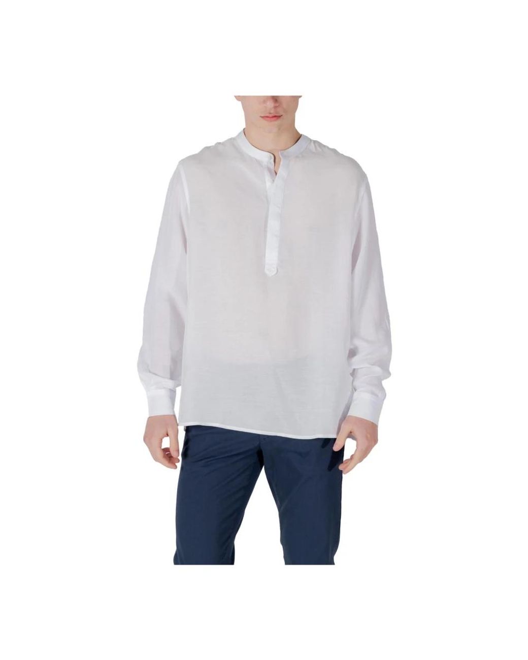 Antony Morato Gray Long Sleeve Tops for men