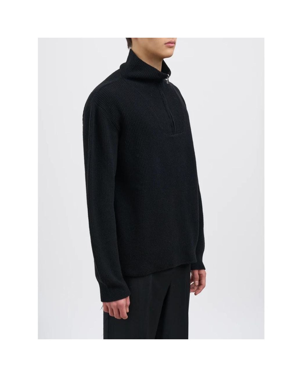 Paura Black Turtlenecks for men