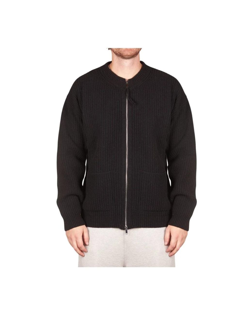 Cardigans Alpha Studio de hombre de color Black