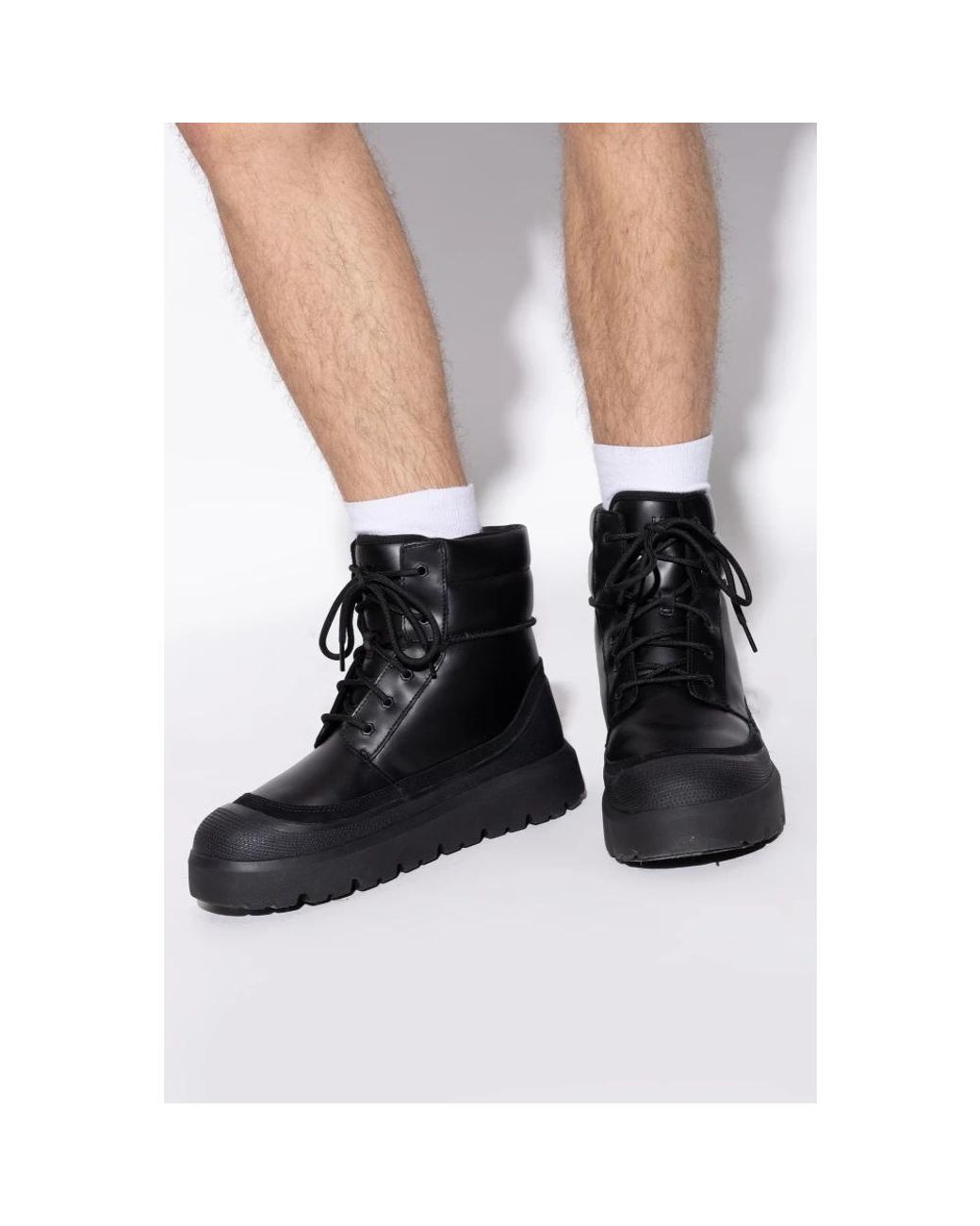 Winter Boots Ugg de hombre de color Black
