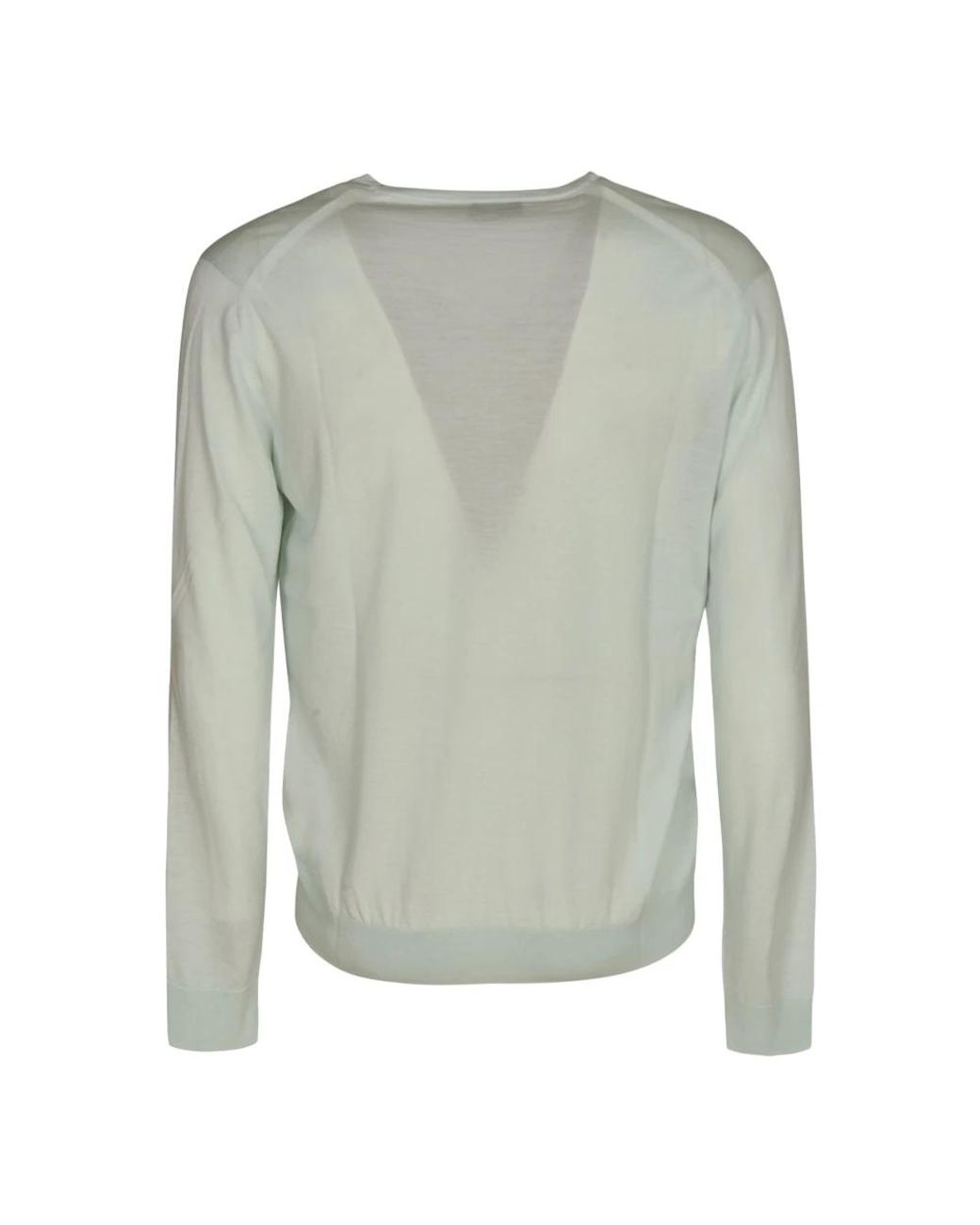Prada V-Ausschnit Strickware in Green für Herren