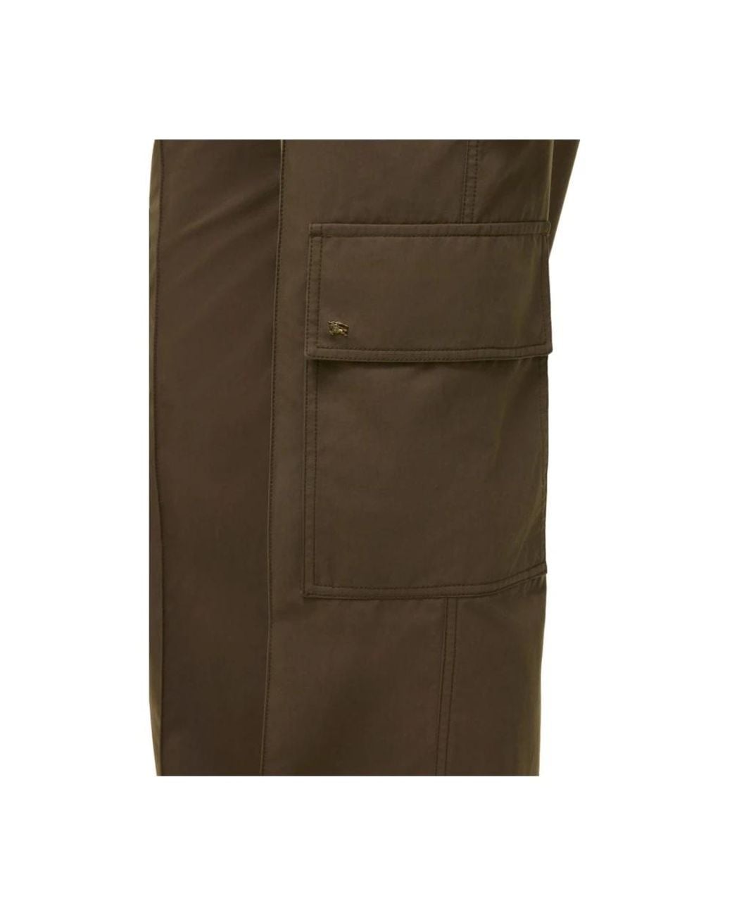 Burberry Brown Wide Trousers