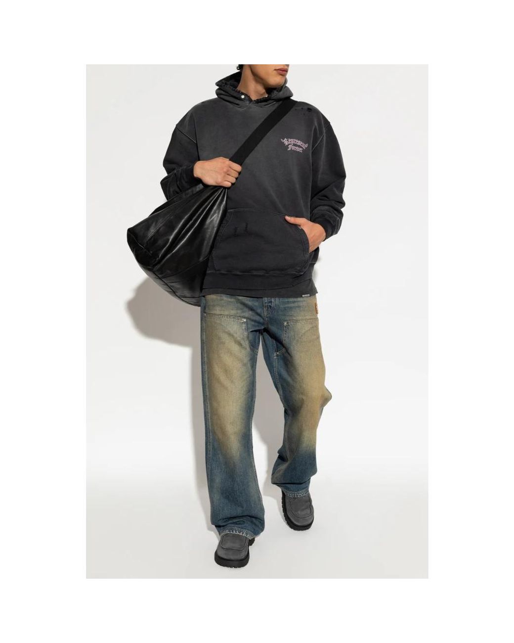 Represent Gray Hoodies for men