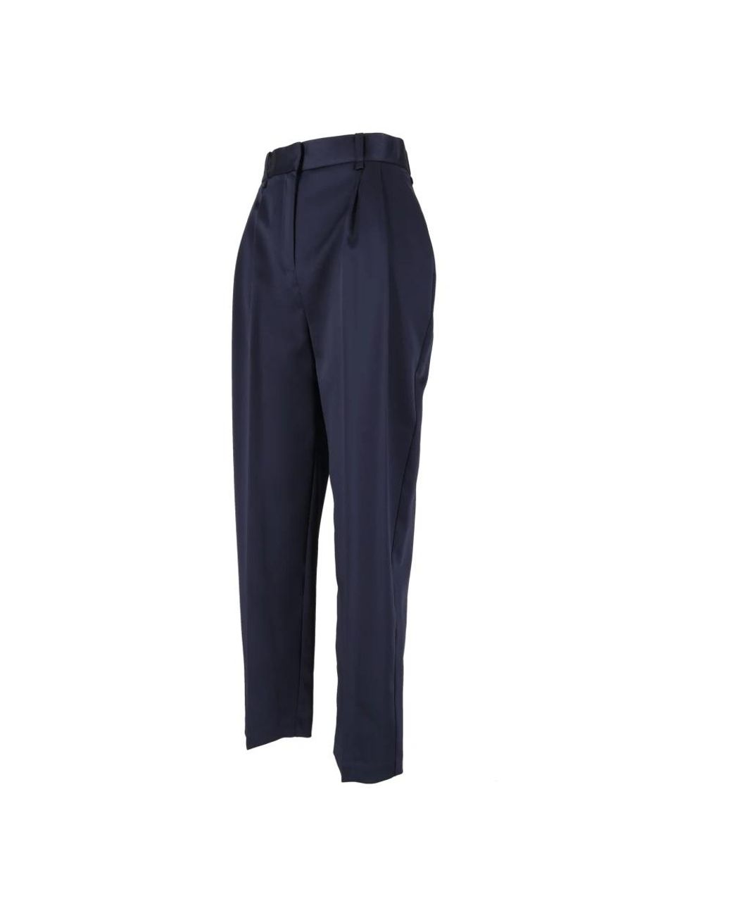 Elisabetta Franchi Blue Tapered Trousers
