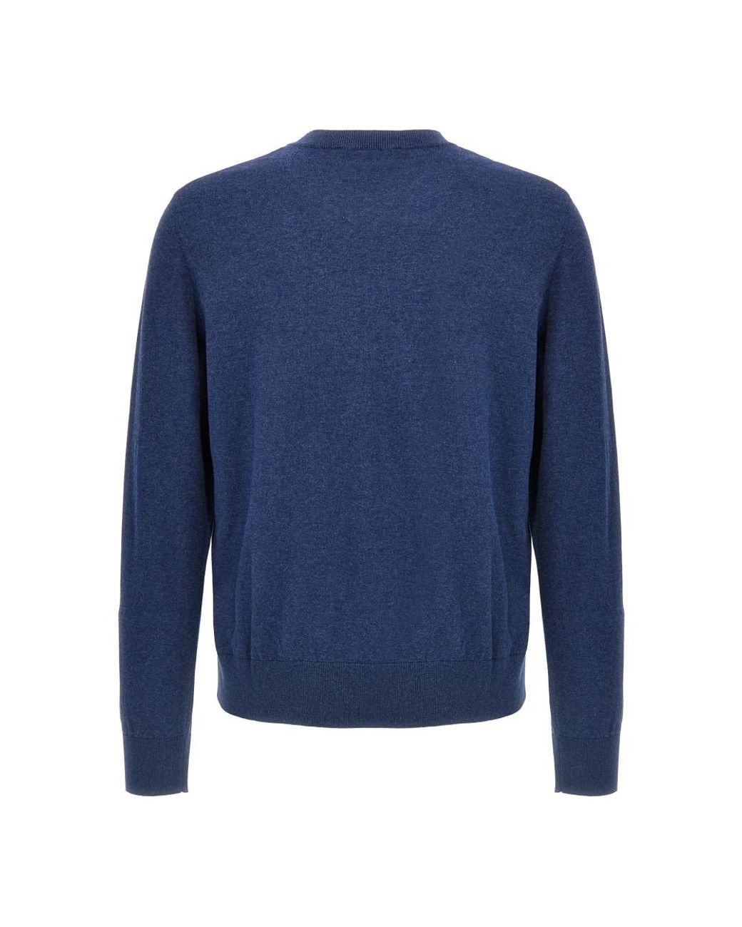 DSquared² Blue Round-Neck Knitwear for men