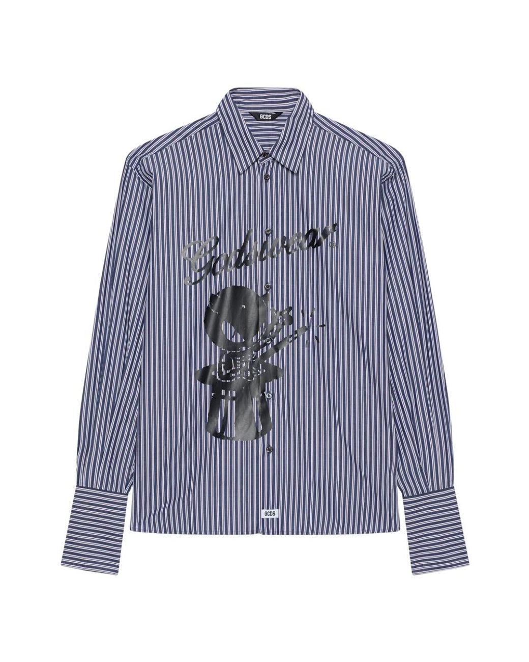 Gcds Blue Casual Shirts for men