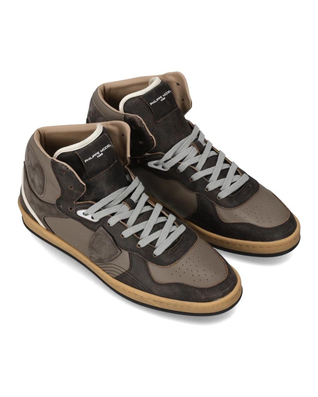 Sneakers di Philippe Model in Brown da Uomo