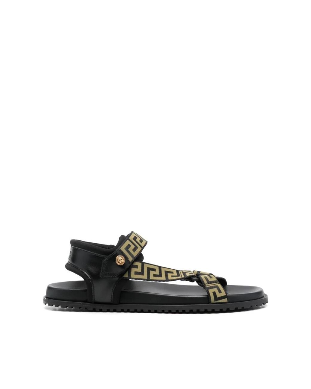 Versace Sandalen - - Heren in het Zwart voor heren | Lyst BE