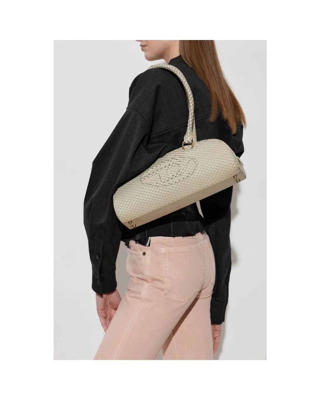 DIESEL Natural Shoulder Bags
