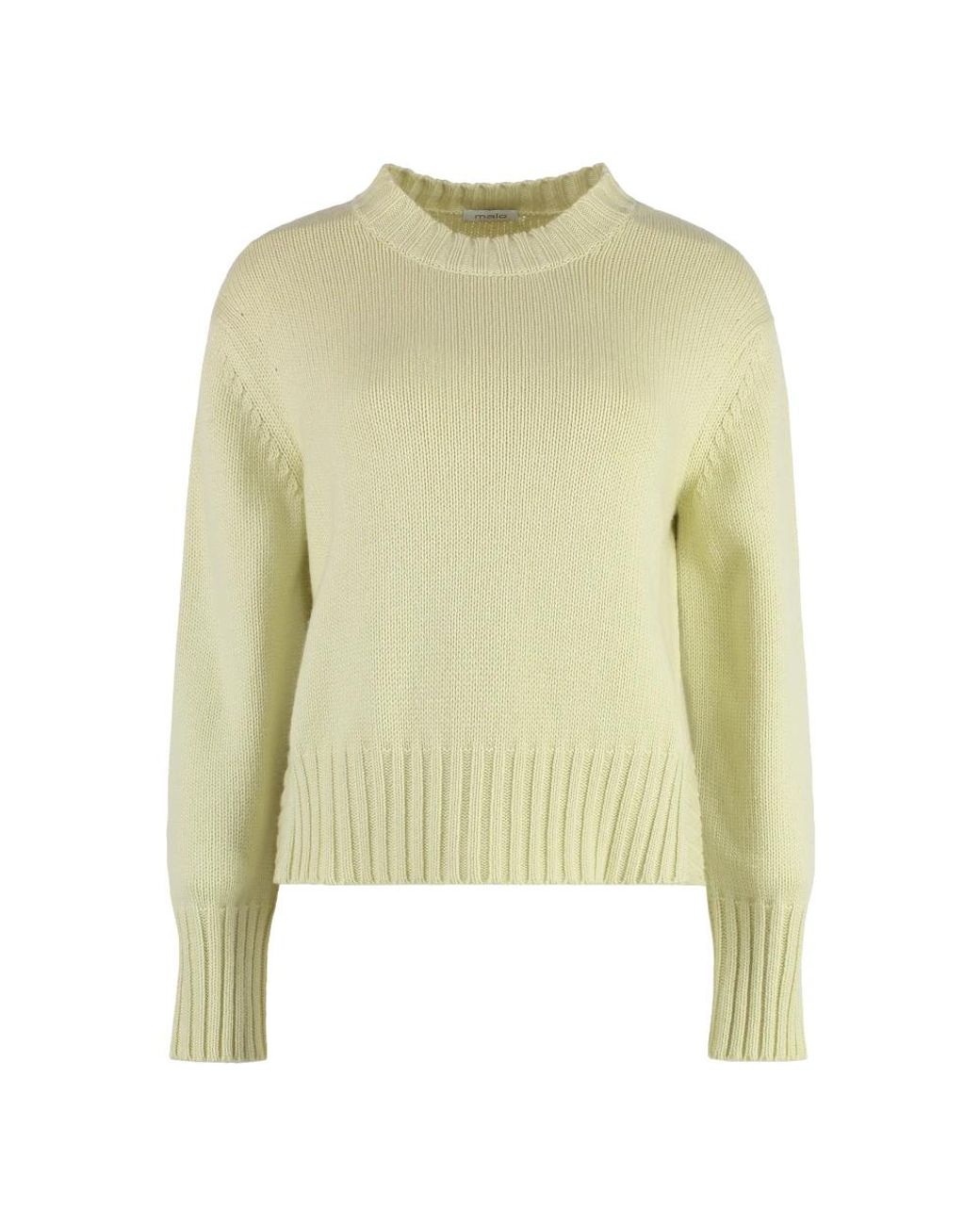 Malo Green Cashmere Knitwear