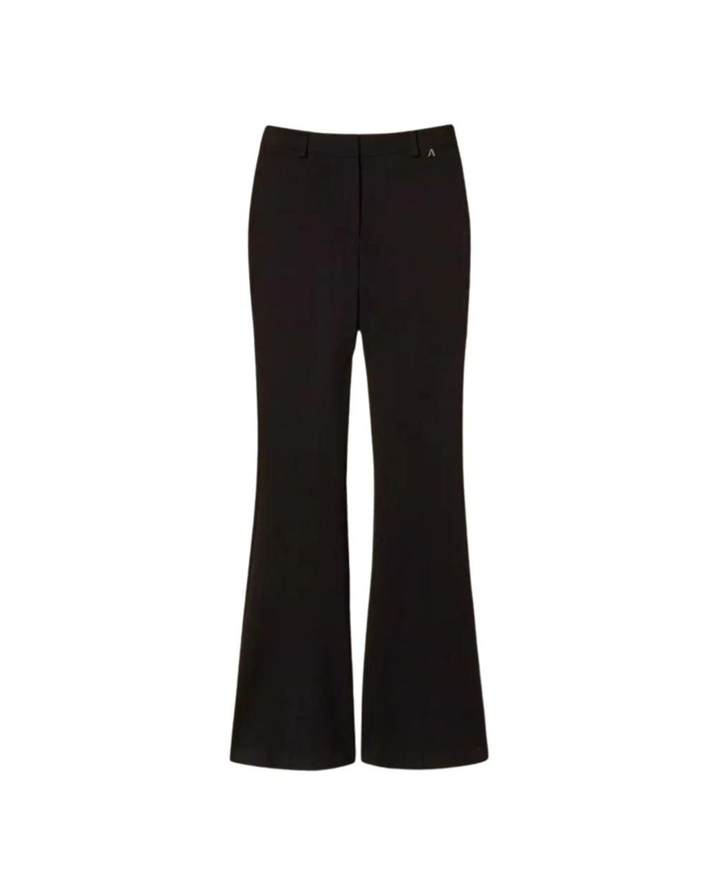 Twinset Black Wide Trousers