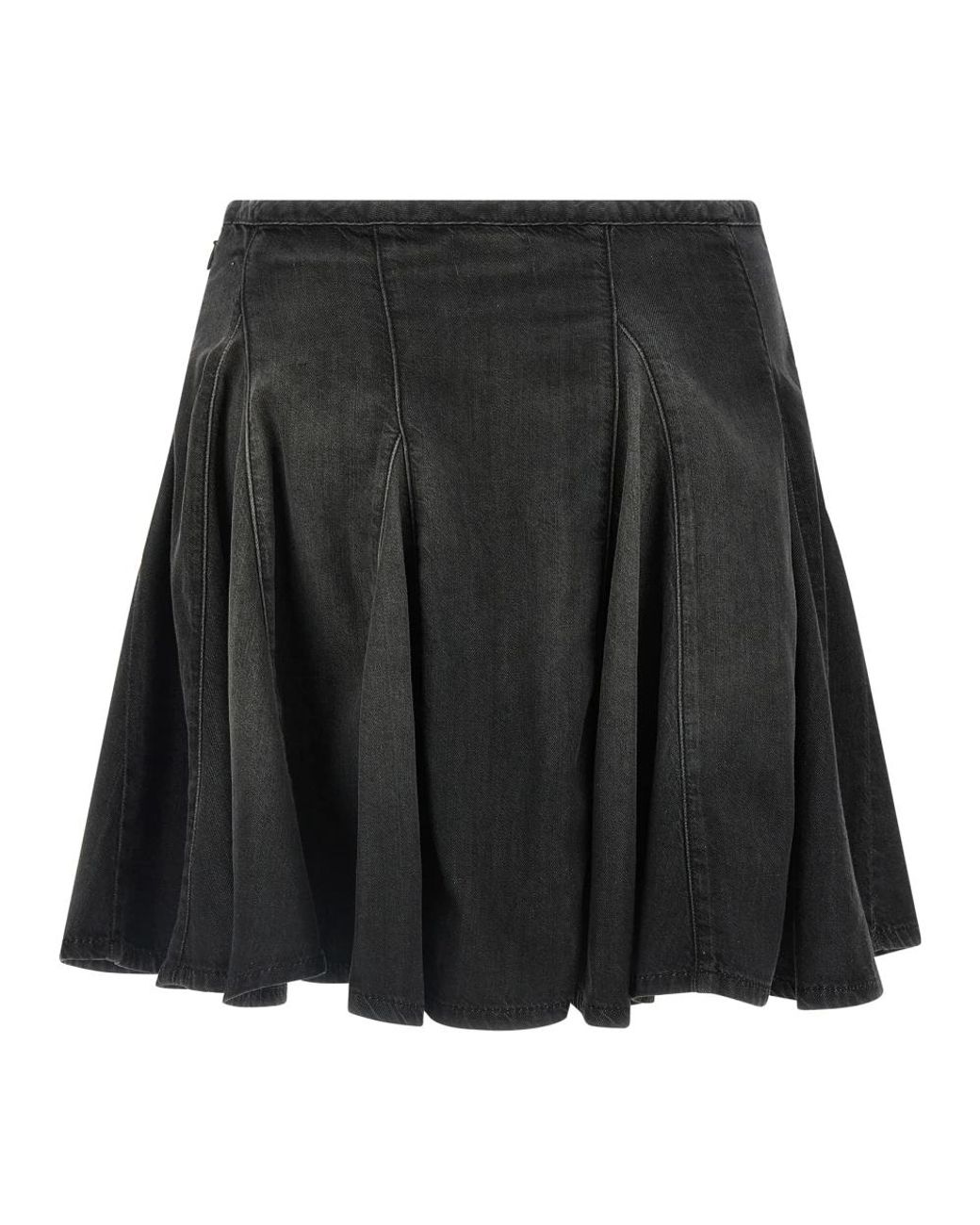 DIESEL Black Denim Skirts