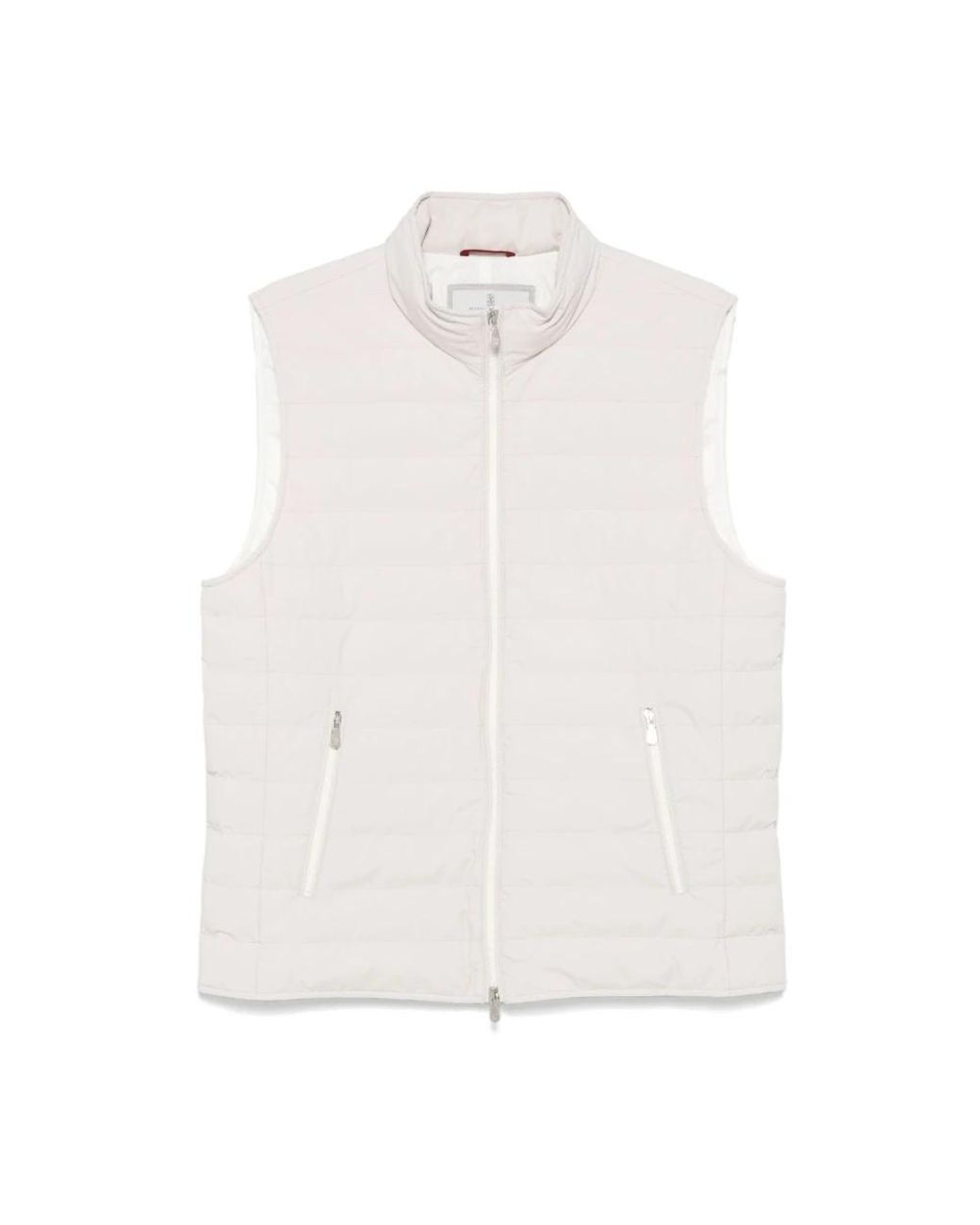 Brunello Cucinelli White Waistcoats for men