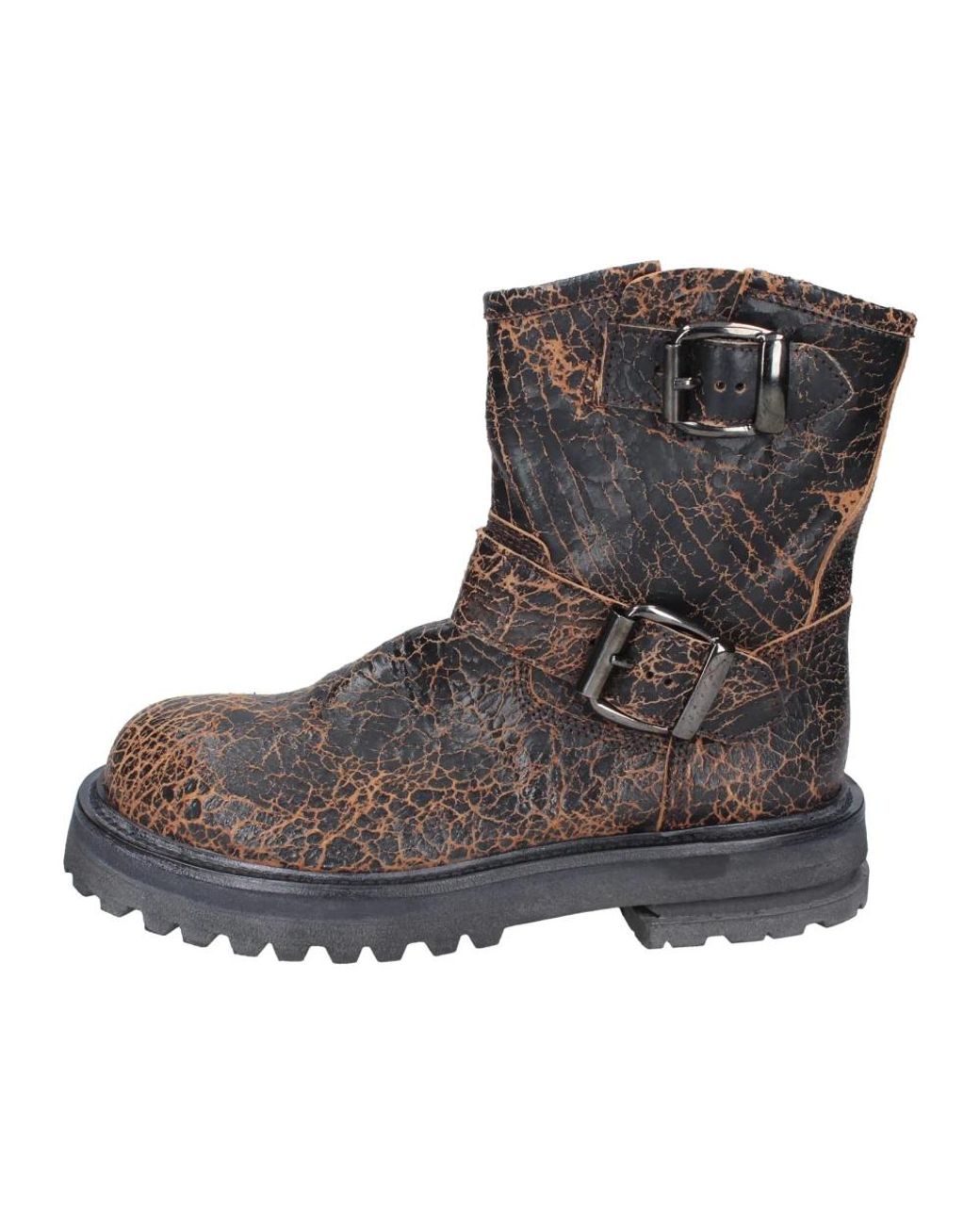 Moma Brown Ankle Boots