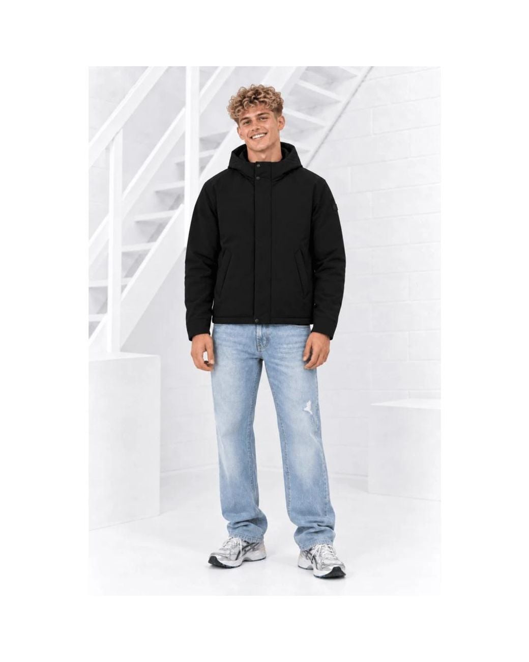 Winter Jackets Pure Path pour homme en coloris Black