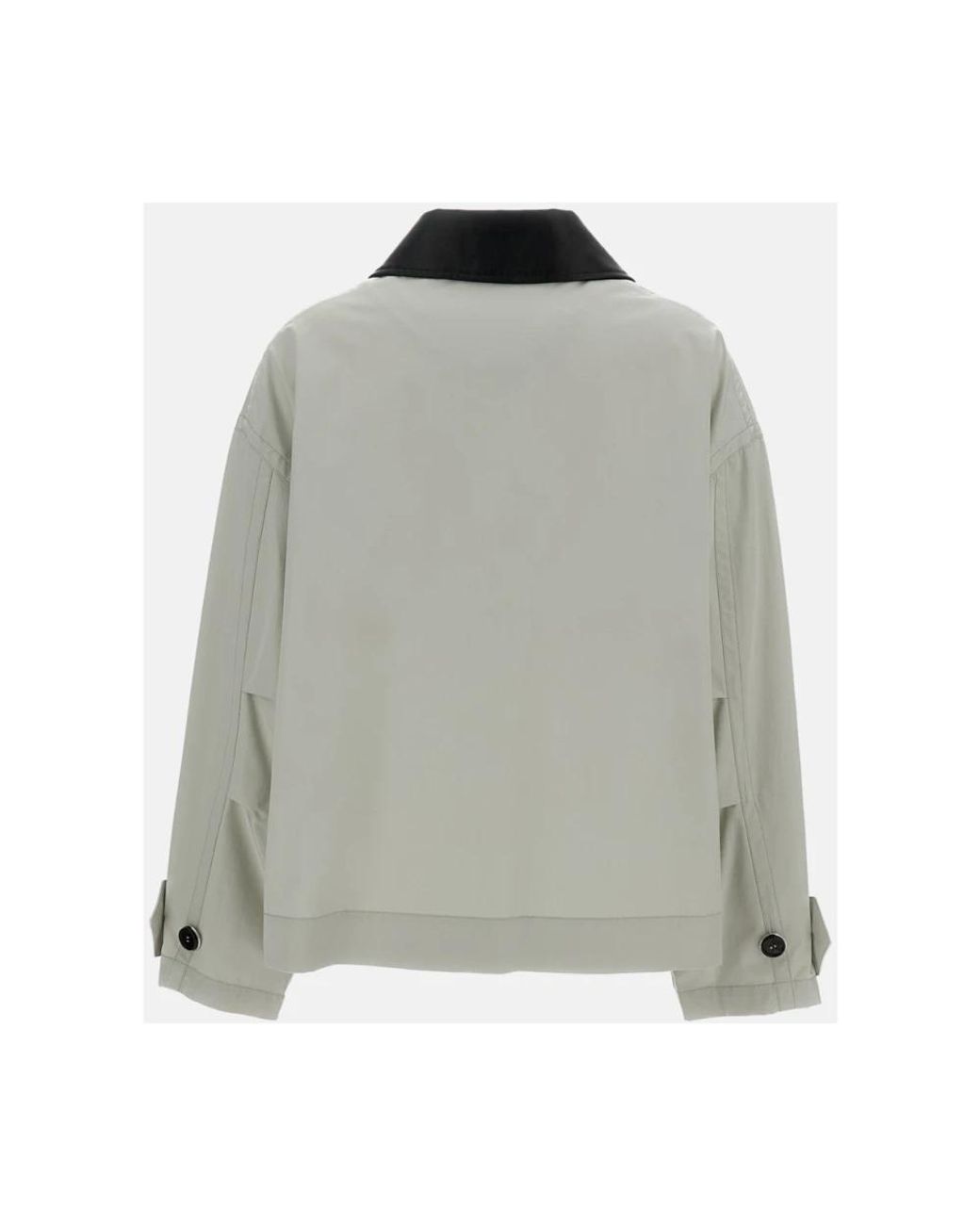 DURAZZI MILANO Gray Leather Jackets