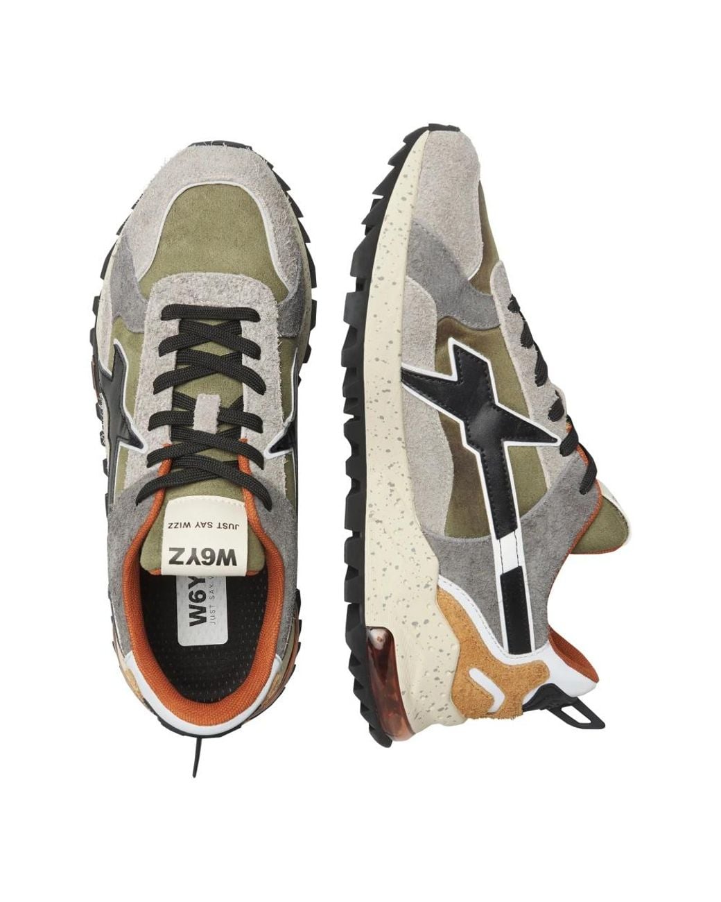 W6yz Brown Sneakers for men