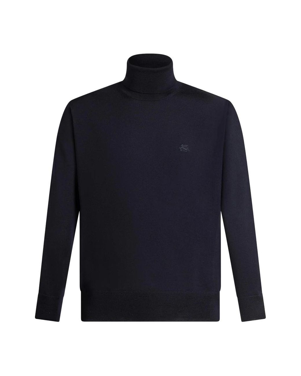 Etro Blue Turtlenecks for men