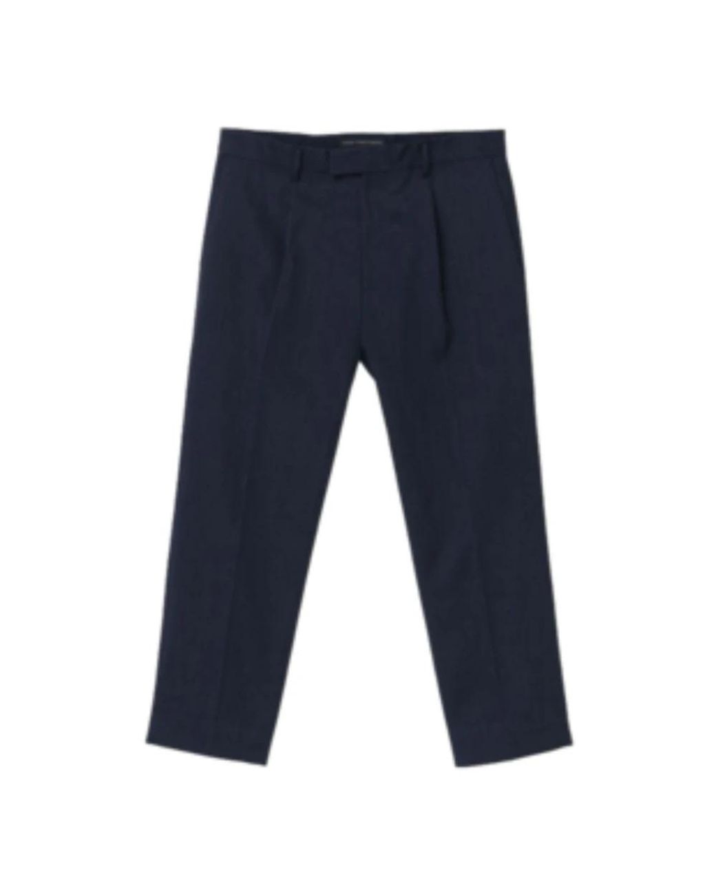Low Brand Blue Straight Trousers for men