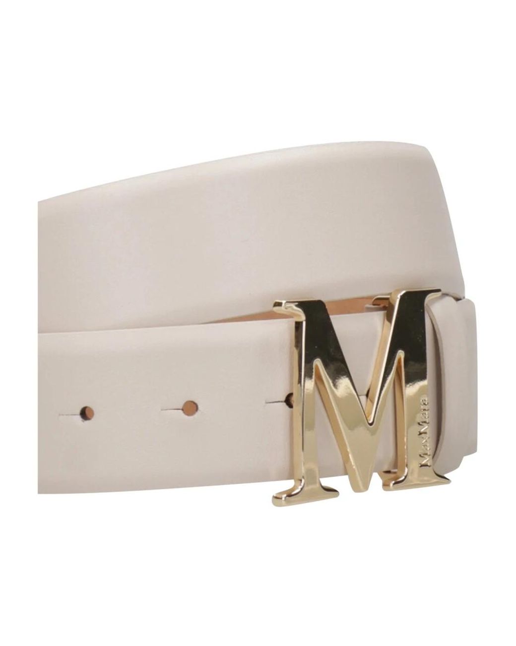 Belts Max Mara de color Natural