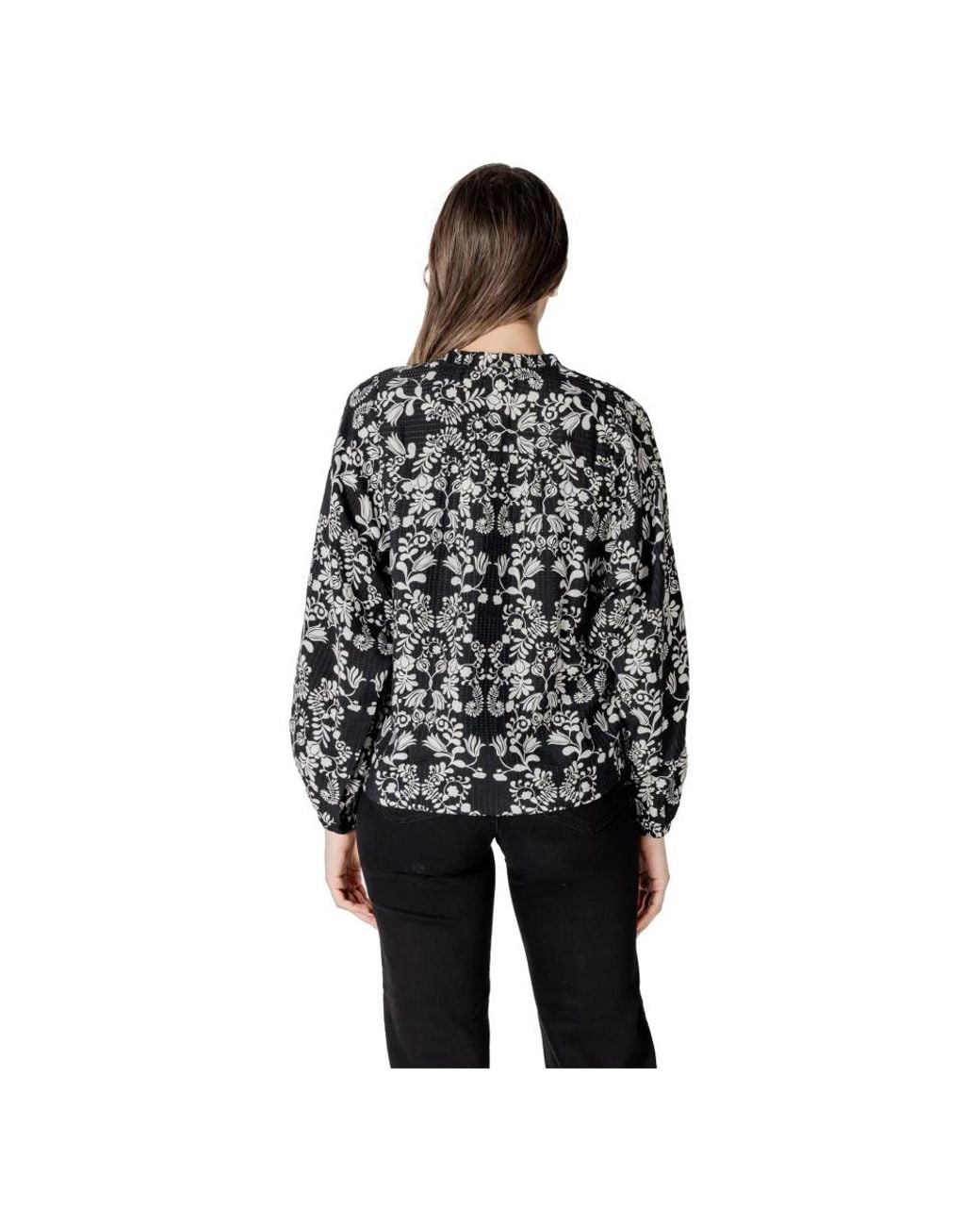 Ichi Black Blouses