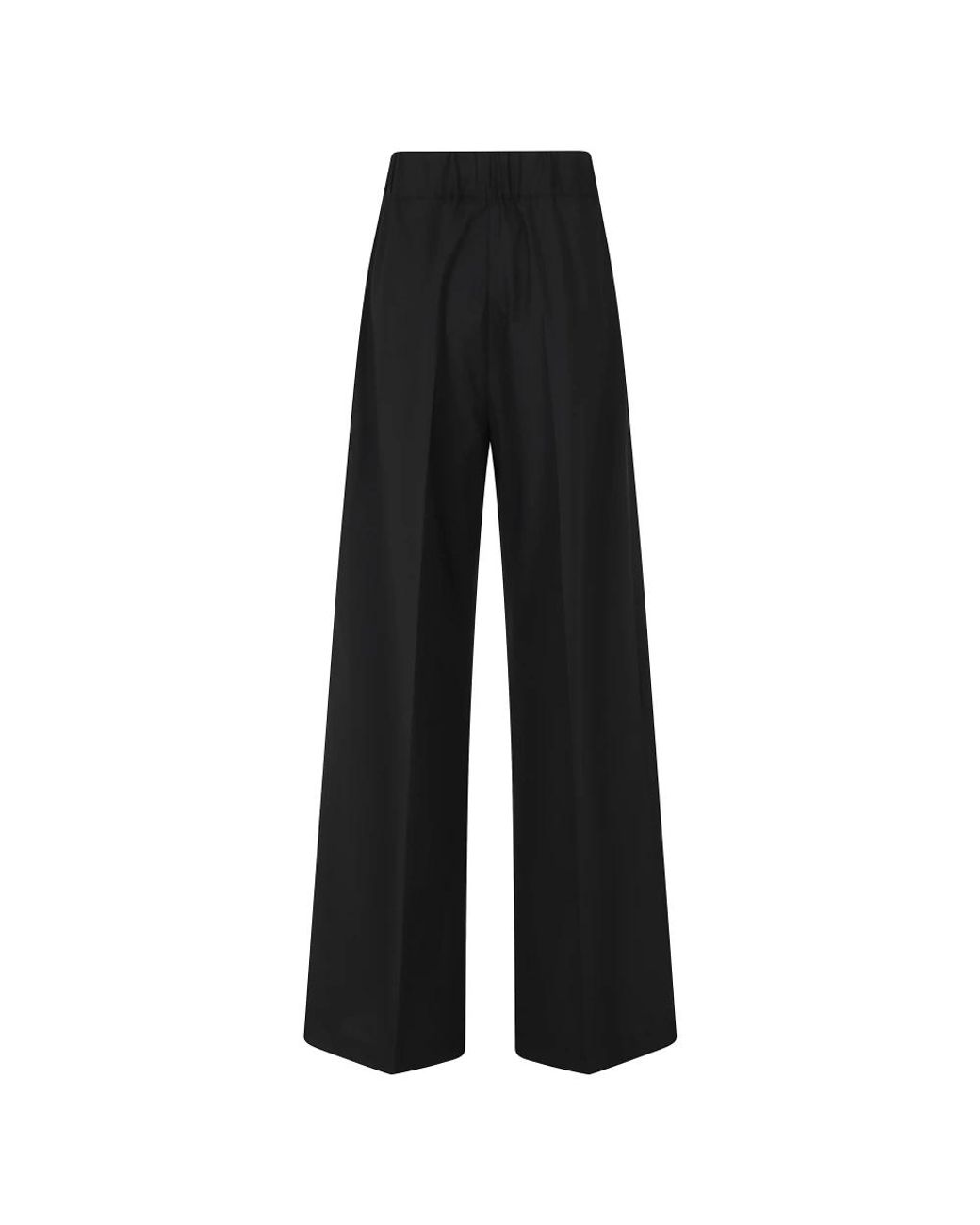 Semicouture Black Wide Trousers