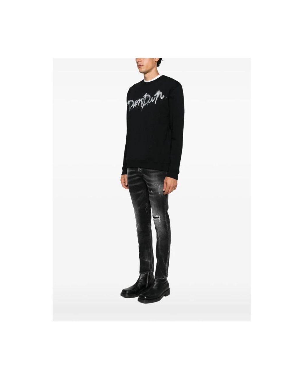 Dondup Black Sweatshirts for men